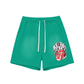 Rolling Stones SunFaded Raw Edge Cotton Shorts