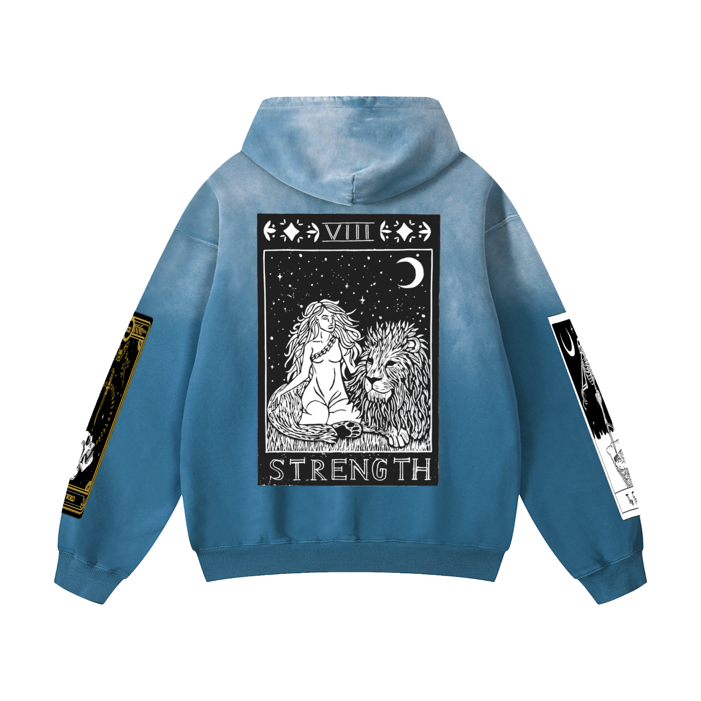 Yoda / Feelings Heavyweight Sun-faded Oversized Hoodie