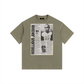 Vintage Rebellious JukeBox Washed Oversized Cotton T-Shirt