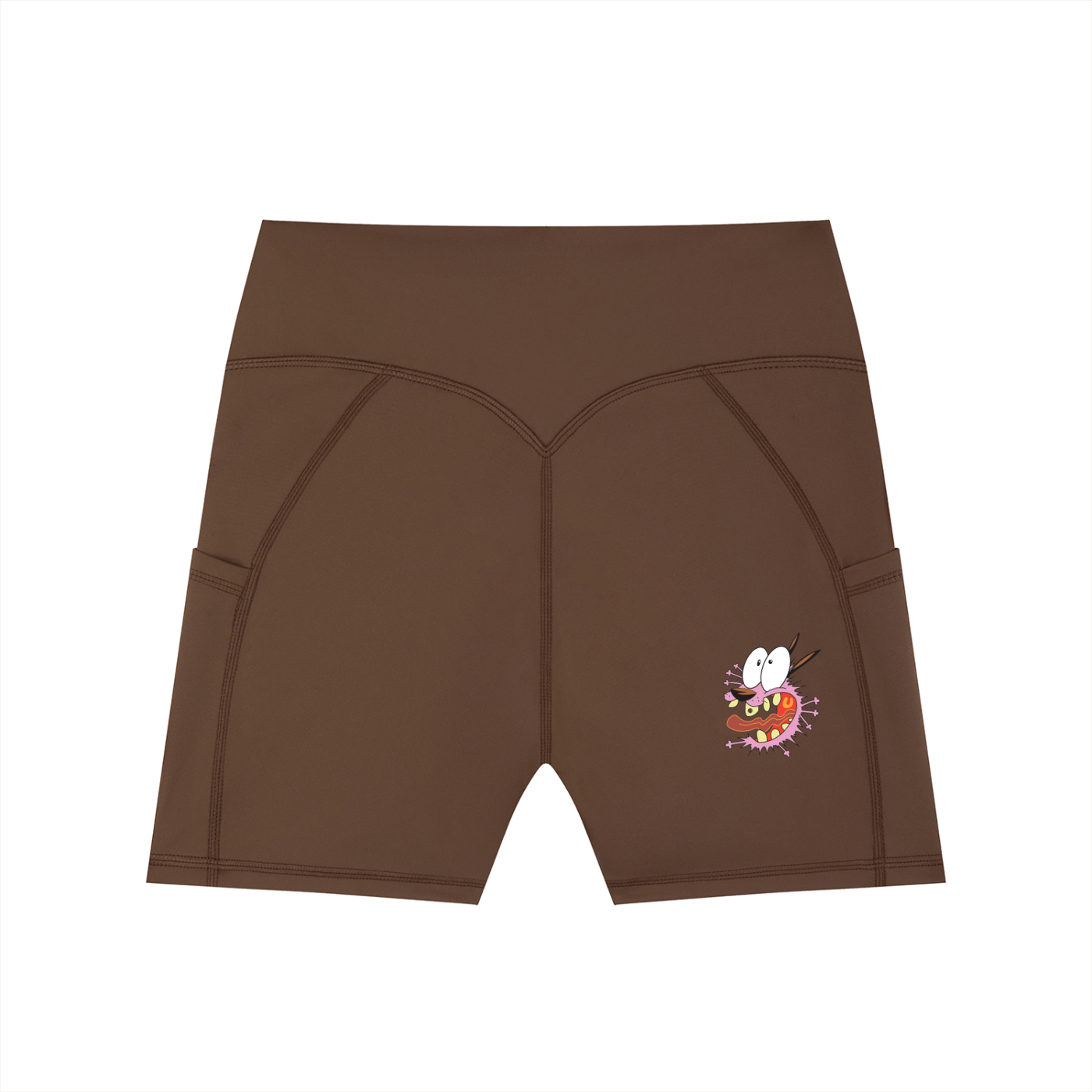 Women's High-Waisted Pocket Biker Shorts