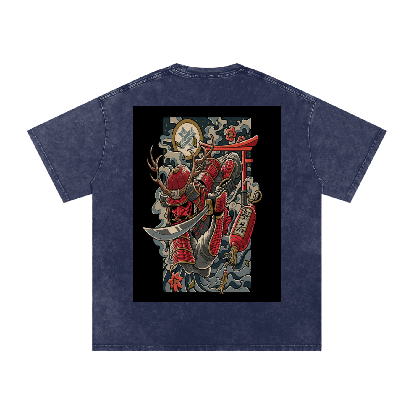 Richmond Snow Washed Oversized Cotton T-Shirt