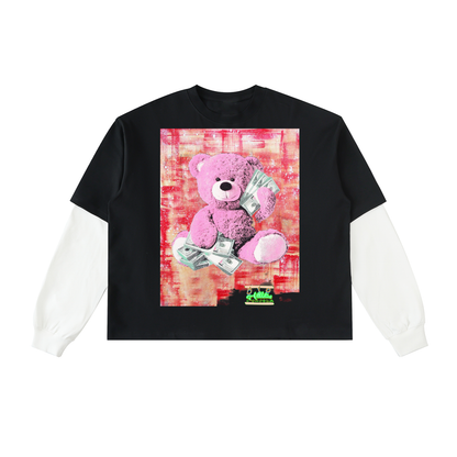Cash / AstroNutt Long-Sleeve Cotton T-Shirt