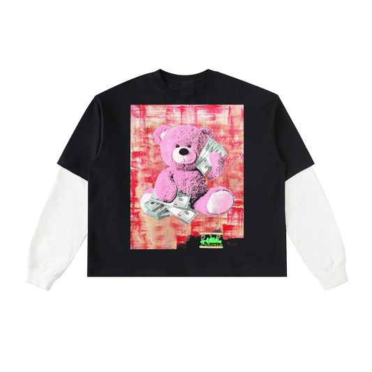 Cash / AstroNutt Long-Sleeve Cotton T-Shirt