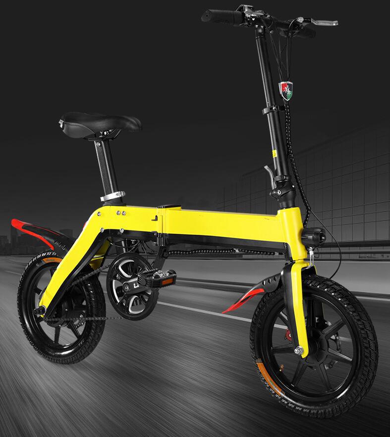 "510_Athletics" Foldable Single Speed Affordable E-bike