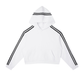 Contrast Side Stripe Cropped Hoodie