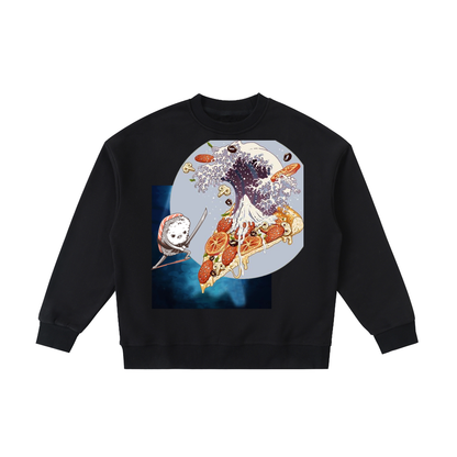 Samurai Sushi Essential Fleece Kids' Crewneck Sweatshirt