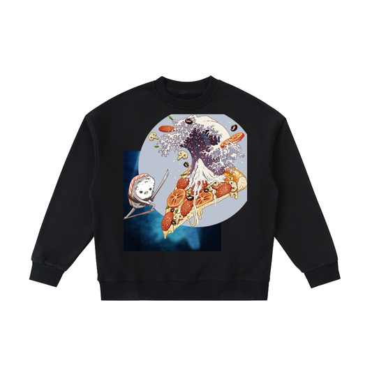 Samurai Sushi Essential Fleece Kids' Crewneck Sweatshirt