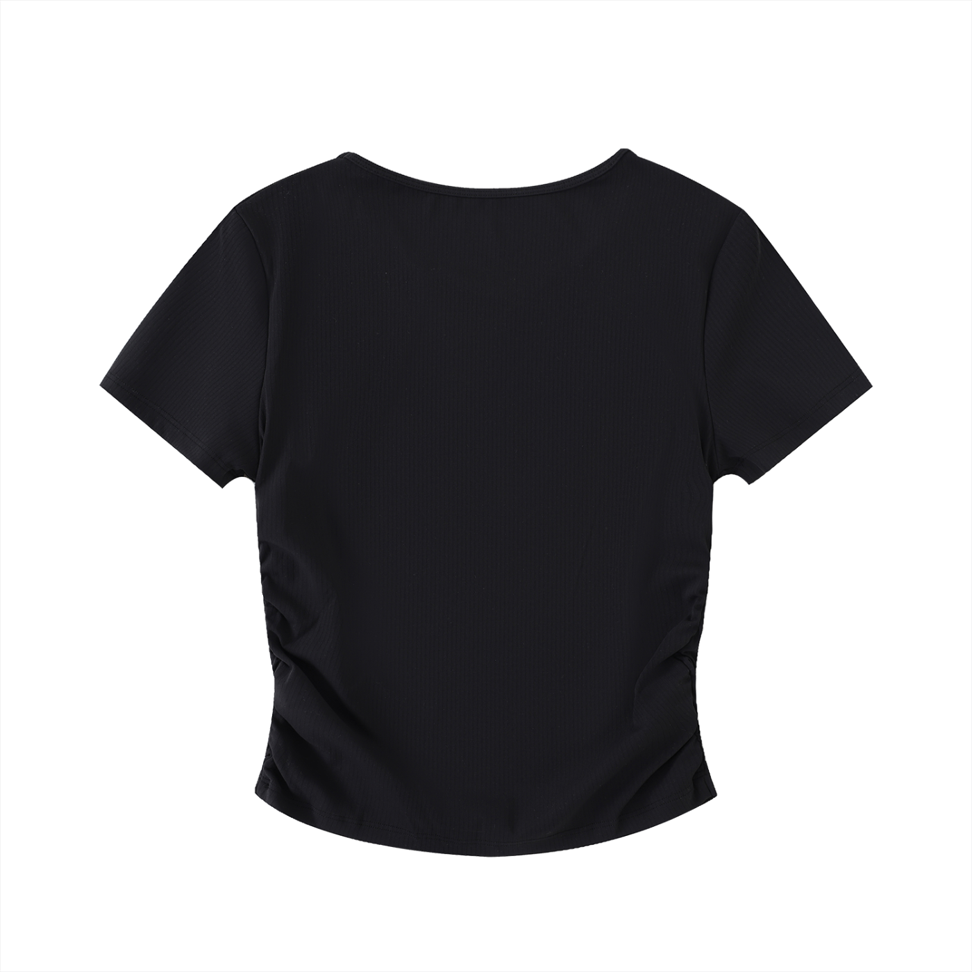 Come as you are Ruched Body-con Crop Top