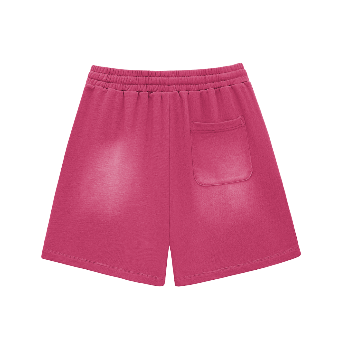 Back to the Future SunFaded Raw Edge Cotton Shorts