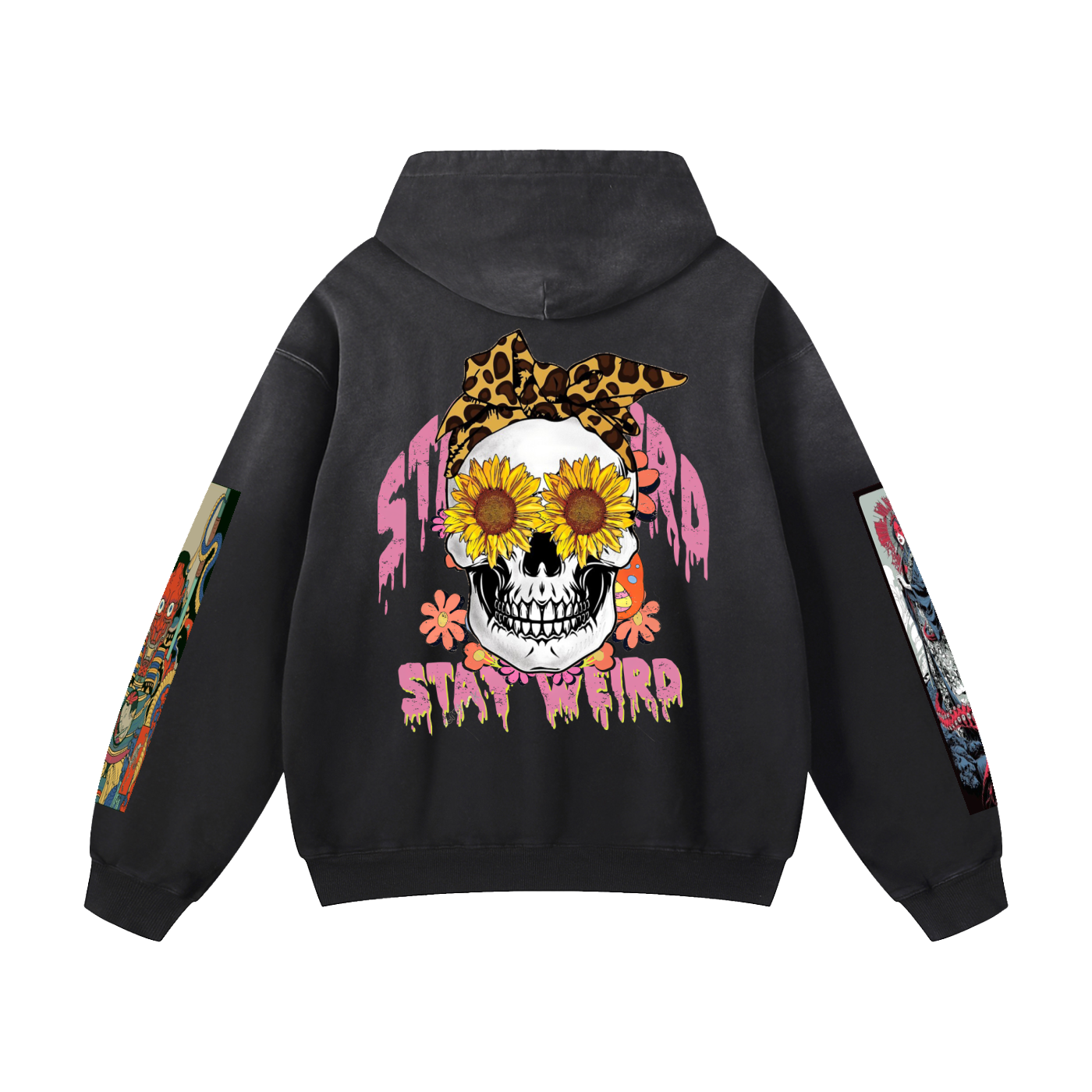 Courage Heavyweight Sun-faded Oversized Hoodie