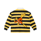 Hong Kong Phoey Color Block Stripe Polo Shirt