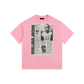 Vintage Rebellious JukeBox Washed Oversized Cotton T-Shirt