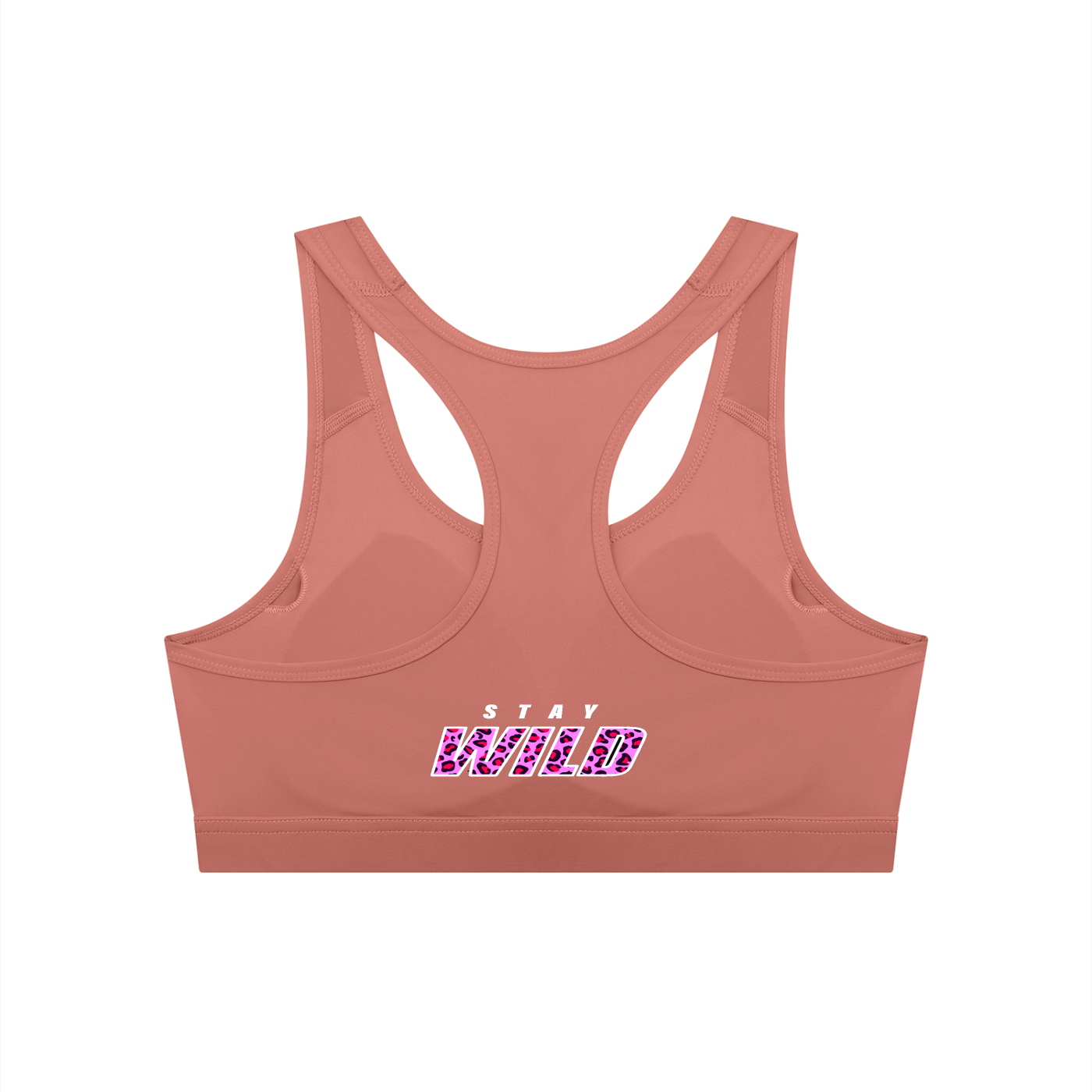 Stay Wild Women's Cropped Sports Bra