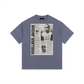 Vintage Rebellious JukeBox Washed Oversized Cotton T-Shirt