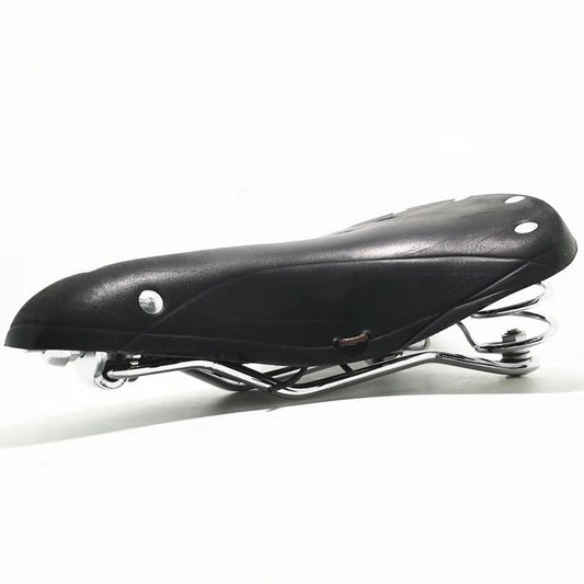 "510_Athletics" "Crooks Brothers" Bicycle Faux Cowhide Seat / Saddle