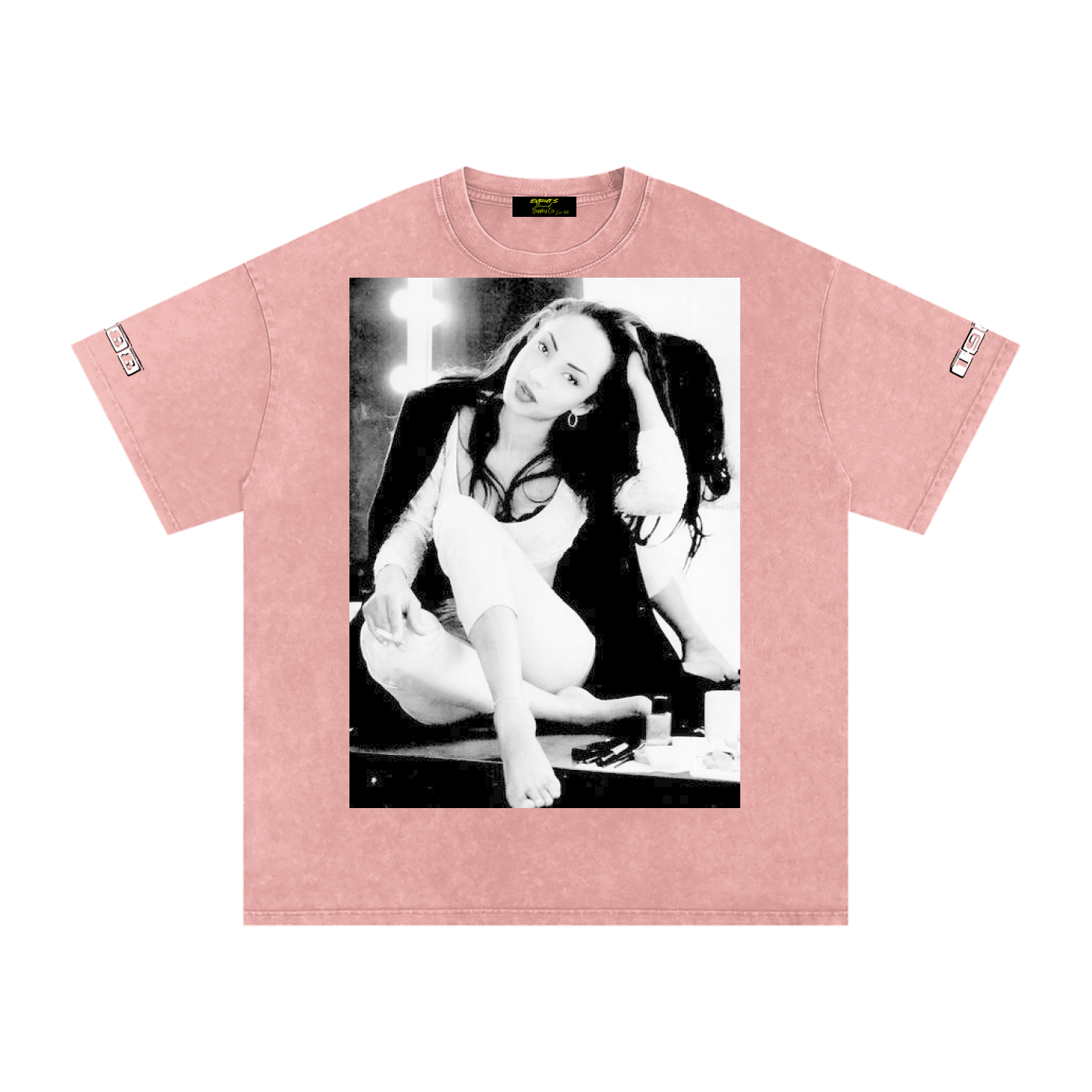 Sade #1 Snow Washed Oversized Cotton T-Shirt