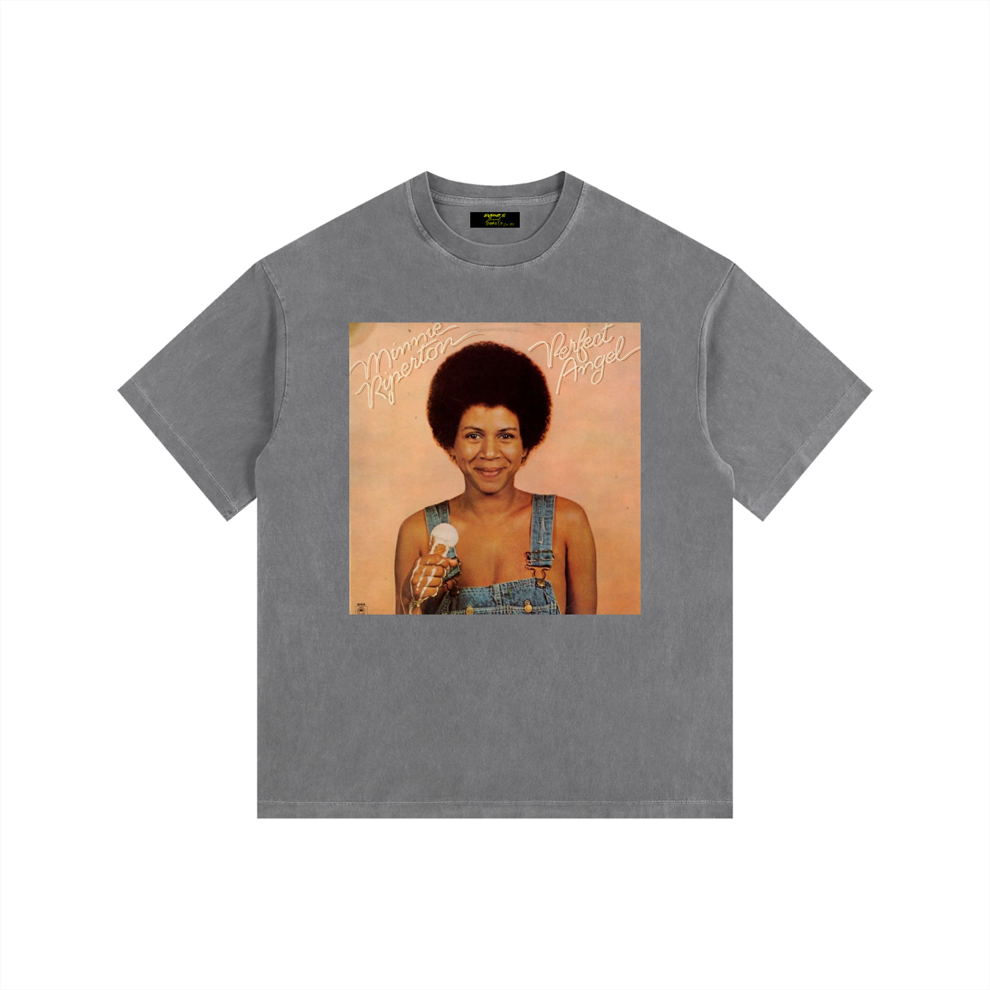 Vintage Minnie Rip Washed Oversized Cotton T-Shirt