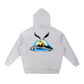 Richmond Snow Wash Fleece Oversize Hoodie