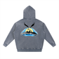Richmond Snow Wash Fleece Oversize Hoodie