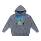 New York Snow Wash Fleece Oversize Hoodie