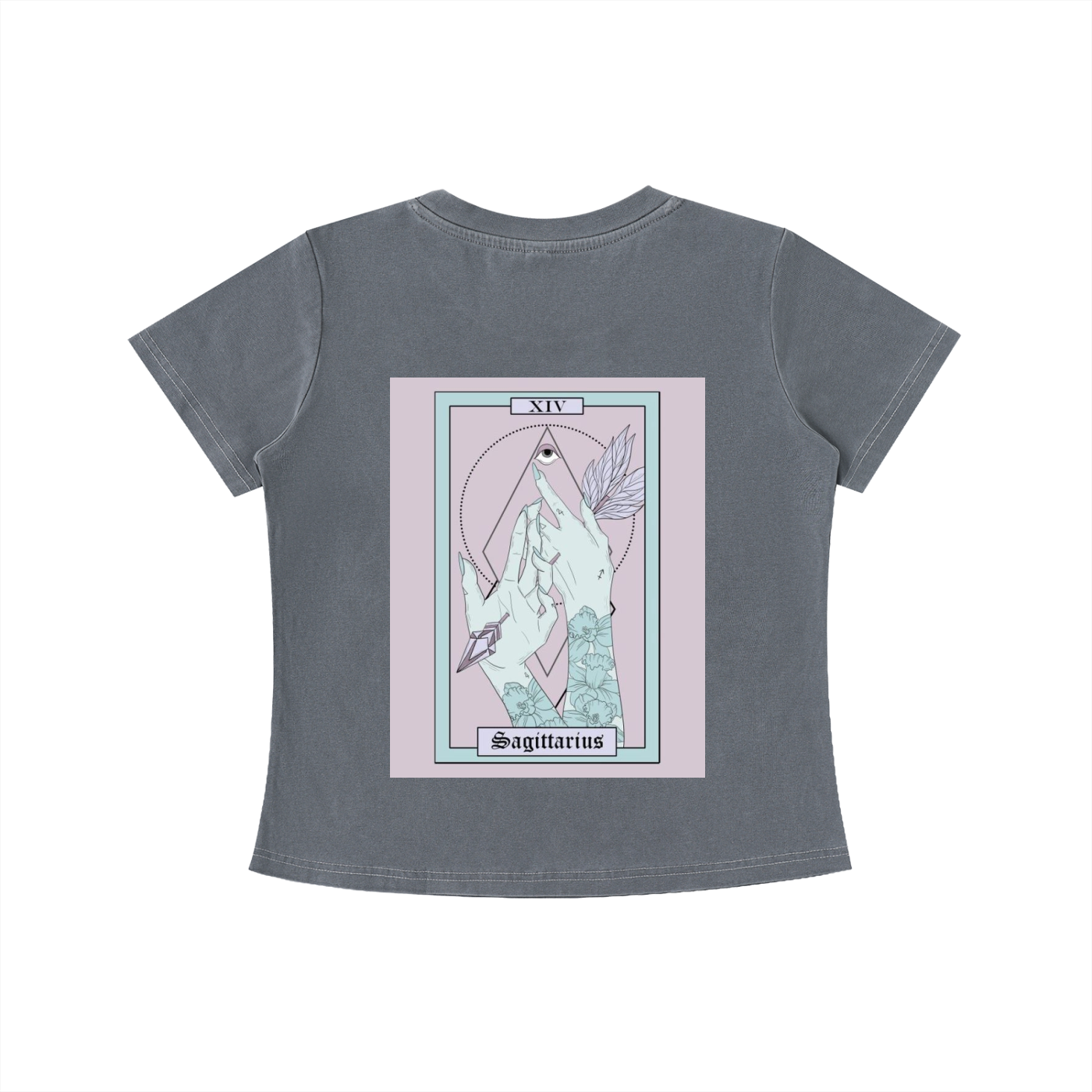 December Girl Vintage Wash Slim Fit T-shirt