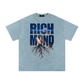 Richmond Snow Washed Oversized Cotton T-Shirt