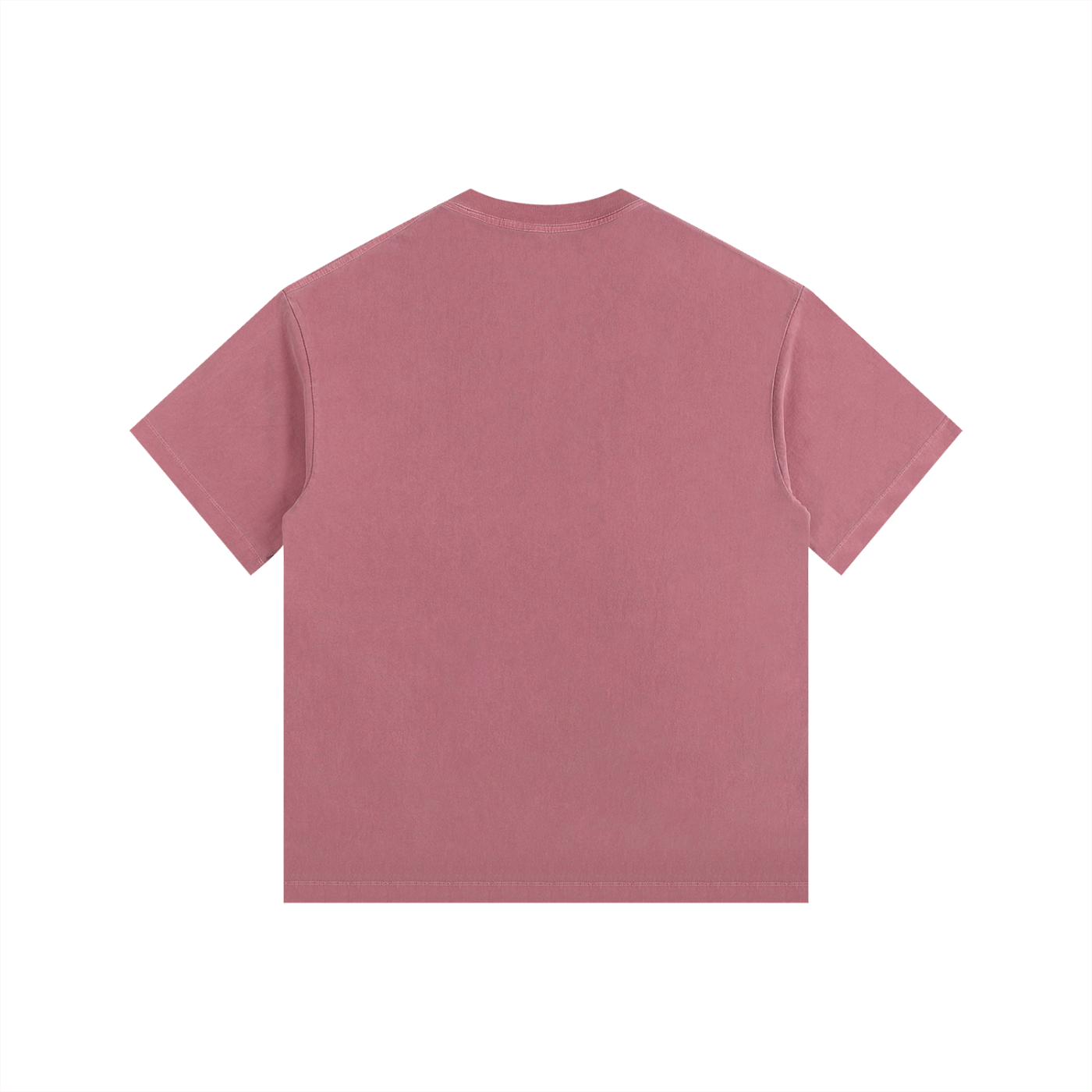 Vintage Foxy Brown Washed Oversized Cotton T-Shirt