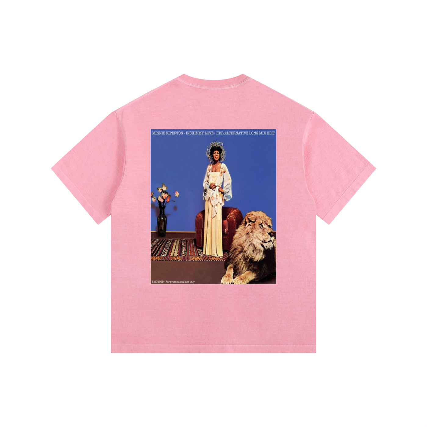 Vintage Minnie Rip Washed Oversized Cotton T-Shirt