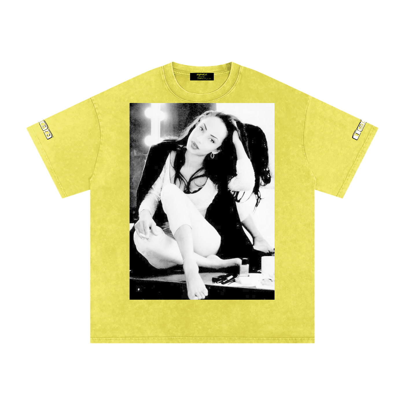 Sade #1 Snow Washed Oversized Cotton T-Shirt