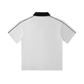 Plane Jane Contrast Collar Short-Sleeve Polo Shirt