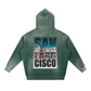 San Francisco / 420 Ape colab, Vintage Washed Frayed Fleece Hoodie