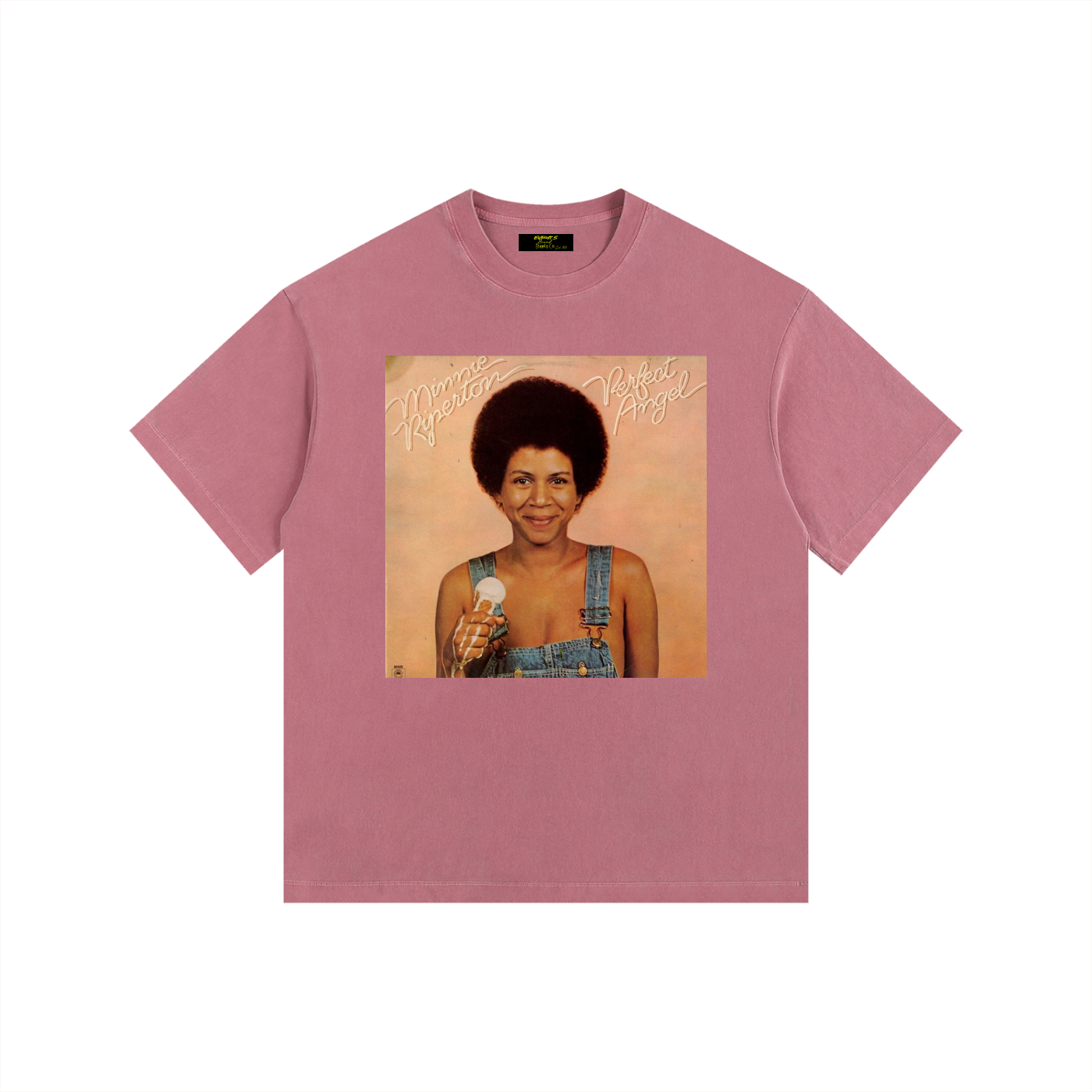 Vintage Minnie Rip Washed Oversized Cotton T-Shirt