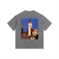 Vintage Minnie Rip Washed Oversized Cotton T-Shirt