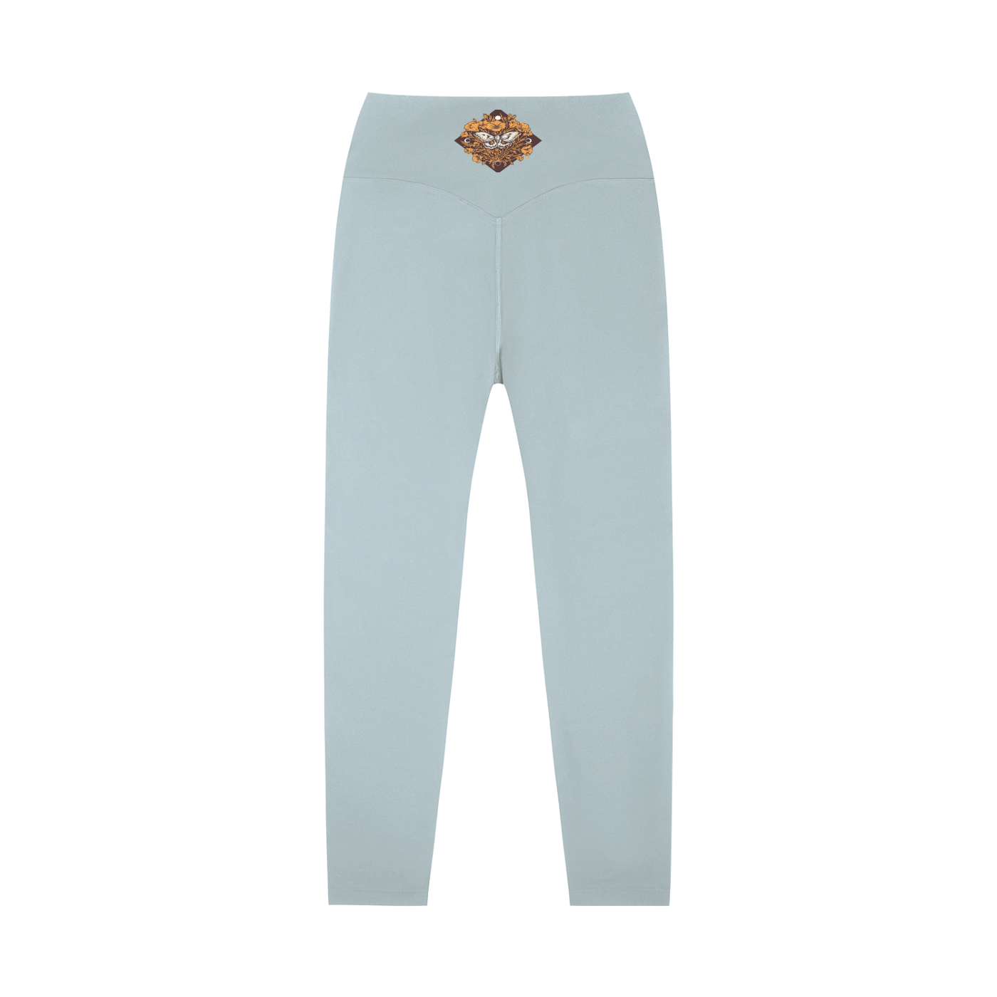 Beautiful Moth High-Waisted Yoga Leggings