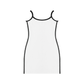 Yoda themed Women's Color Block Mini Dress