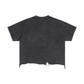 Sad Soul Vintage Wash Boxy Distressed Hem T-Shirt