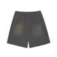 Rolling Stones SunFaded Raw Edge Cotton Shorts