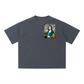 Mona Lisa Unisex Vintage Wash Boxy T-Shirt