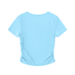 Come as you are Ruched Body-con Crop Top