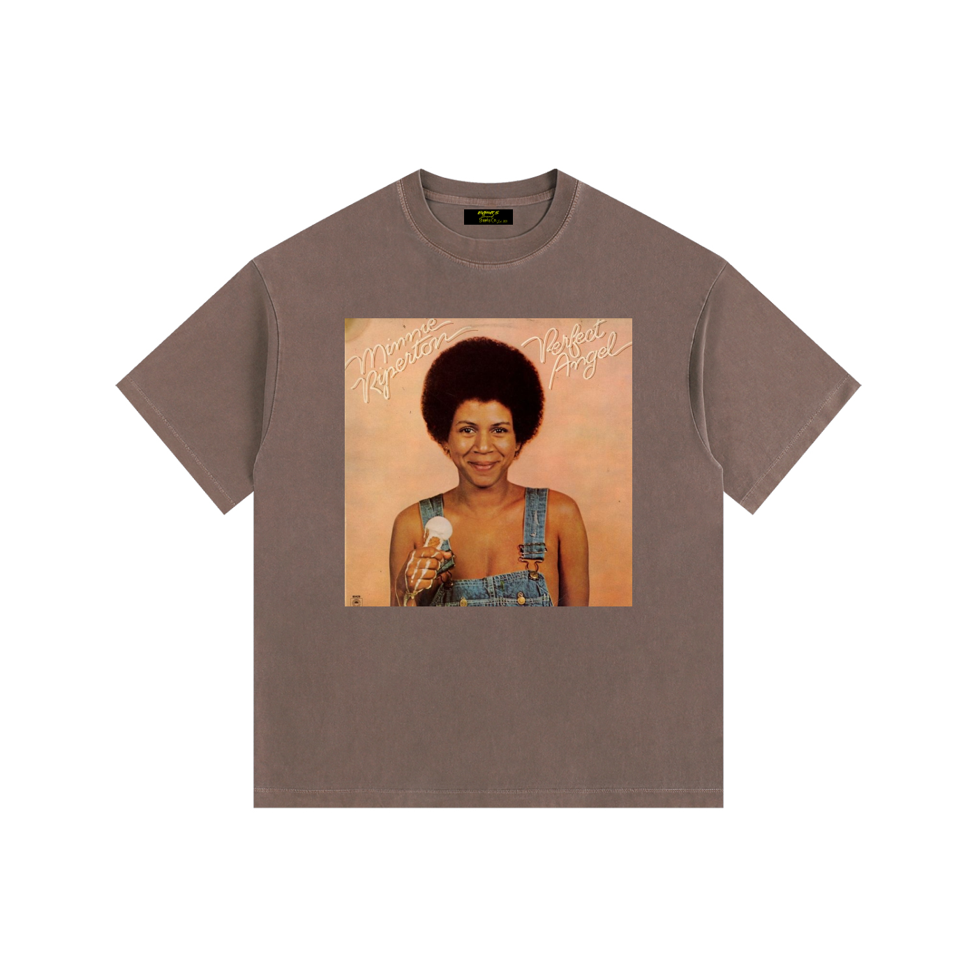 Vintage Minnie Rip Washed Oversized Cotton T-Shirt