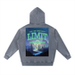 District Snow Wash Fleece Oversize Hoodie