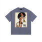 Vintage Chaka Khan Washed Oversized Cotton T-Shirt