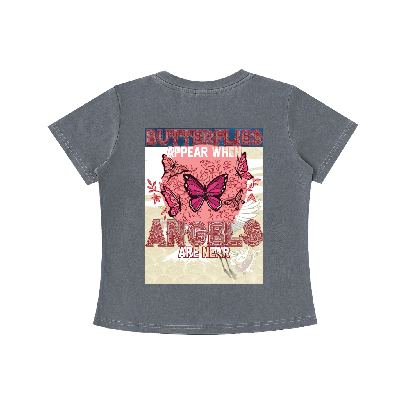 I am Beautiful Vintage Wash Slim Fit T-shirt
