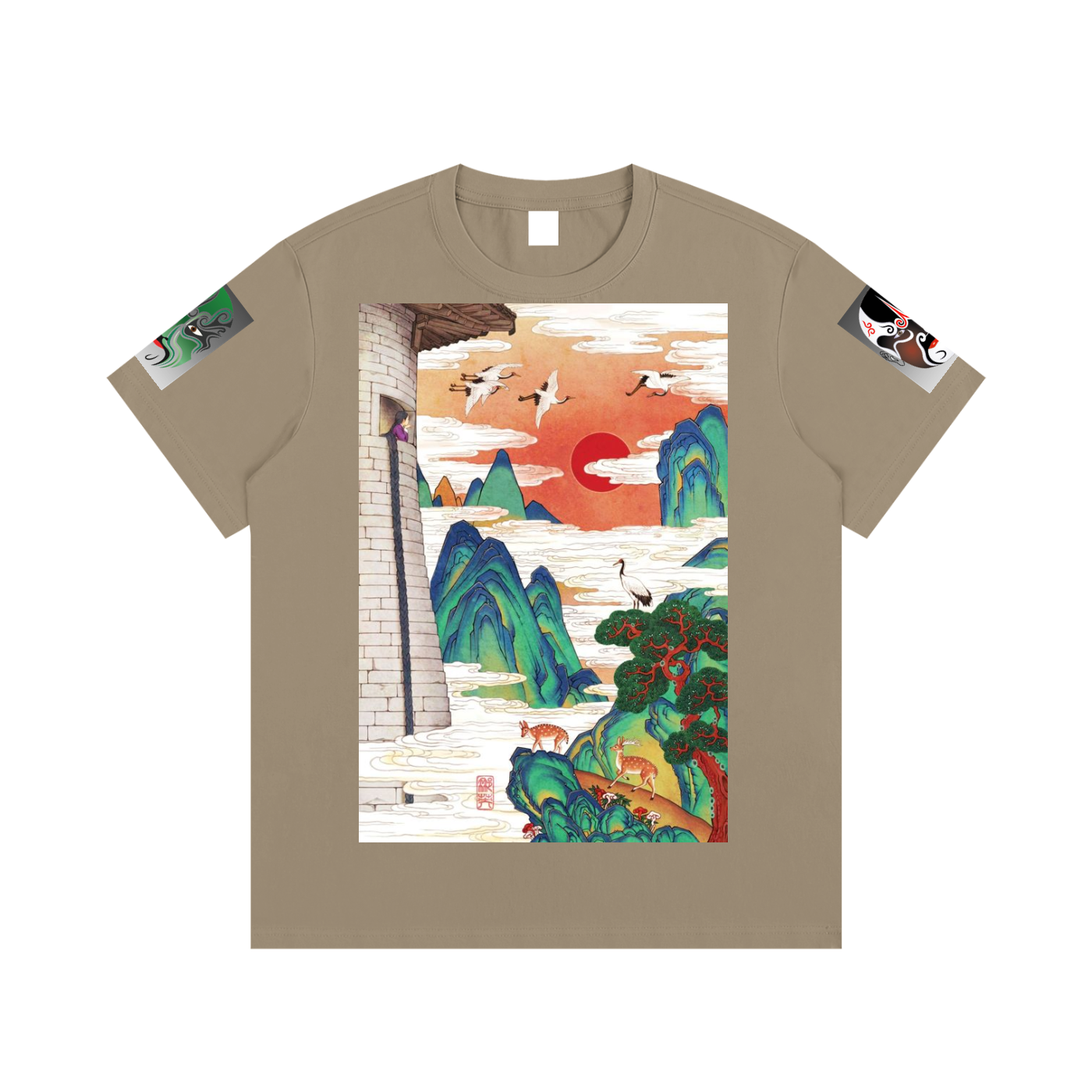 Balance and Peace Essential Cotton T-Shirt