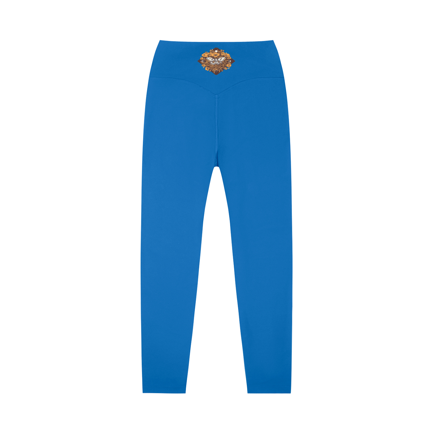 Beautiful Moth High-Waisted Yoga Leggings