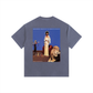 Vintage Minnie Rip Washed Oversized Cotton T-Shirt