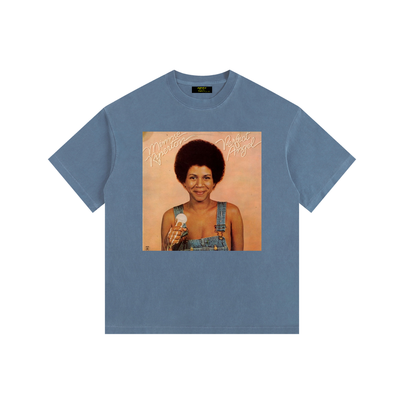 Vintage Minnie Rip Washed Oversized Cotton T-Shirt