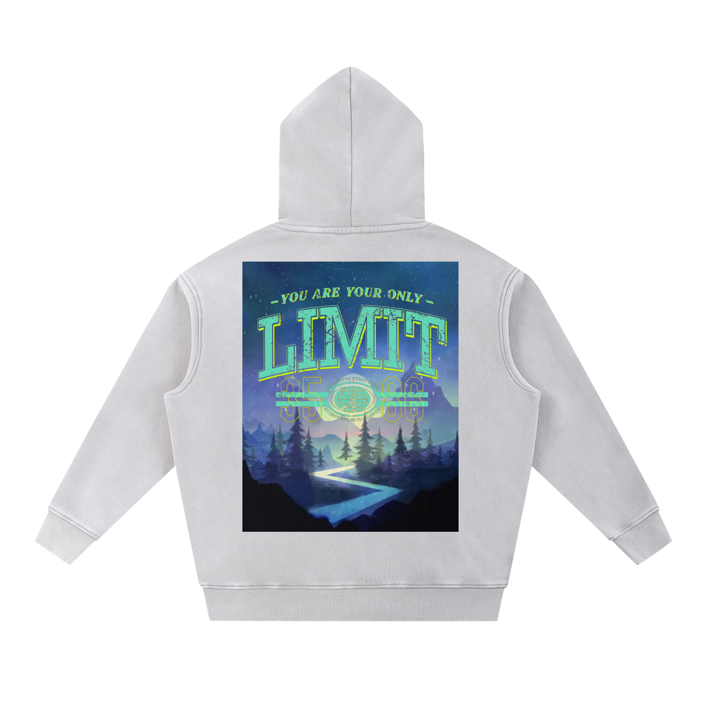 District Snow Wash Fleece Oversize Hoodie