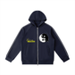 YinYang / Mushrooms Heavyweight Raglan Sleeve Zip Hoodie