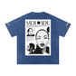 Sade #1 Snow Washed Oversized Cotton T-Shirt